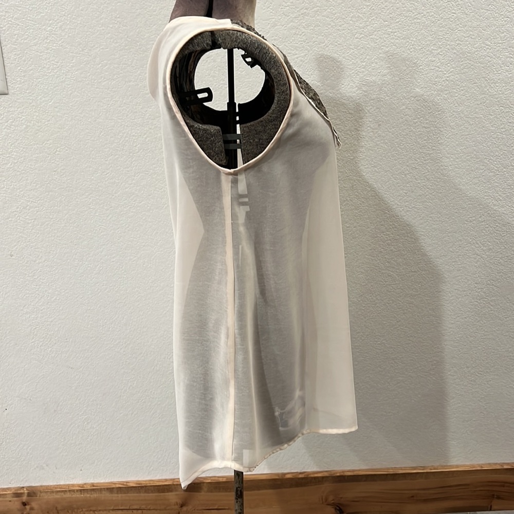 Yett sheer blouse, EUC - Picture 4 of 9